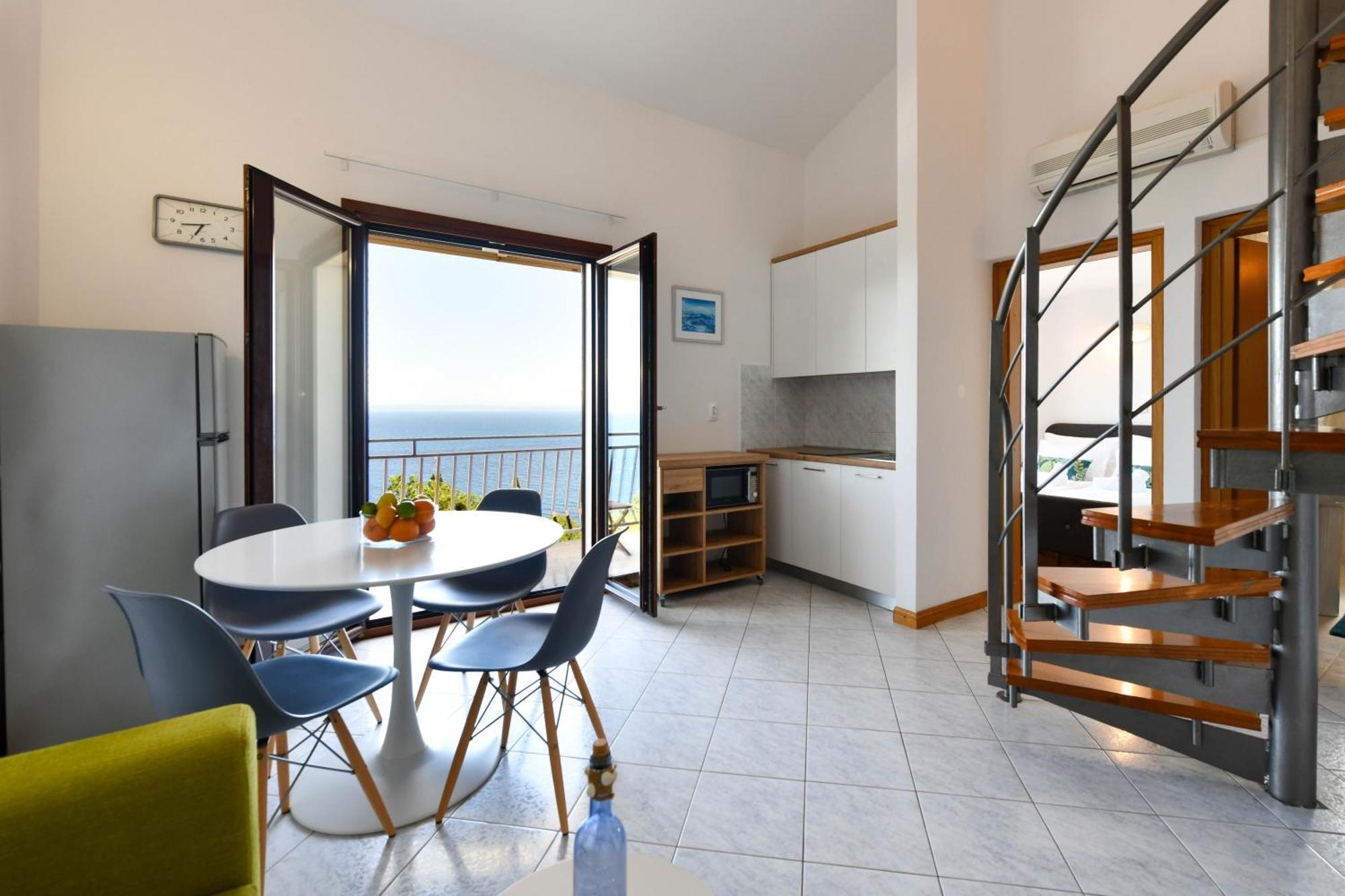 Apartments Near The Beach, With Terraces And Seaview At House B. Moscenicka Draga Luaran gambar